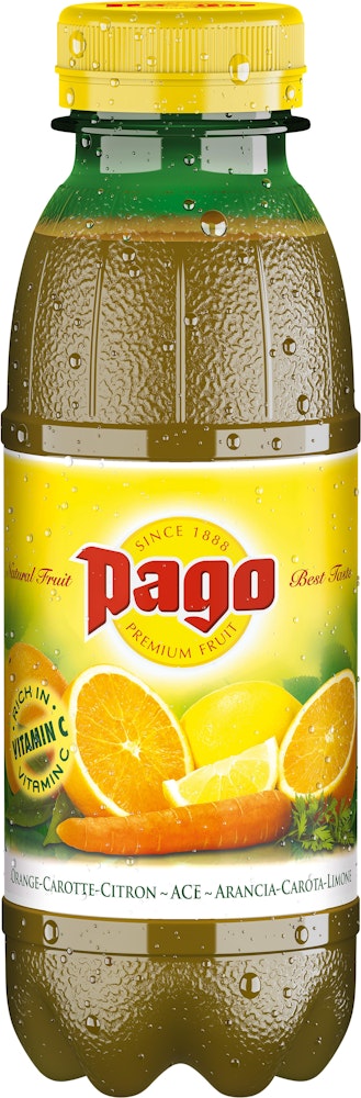 Pago Juice Apelsin/Morot/Citron Pago