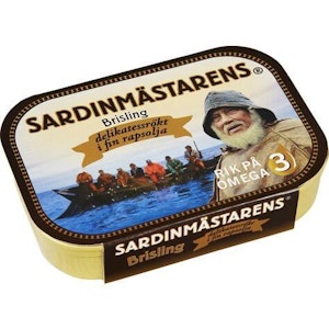 Sardinmästaren Sardiner Delikatessrökt MSC 100g Sardinmästaren