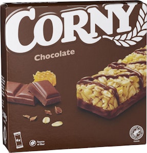 Corny Müslibars Chocolate 6x25g Corny