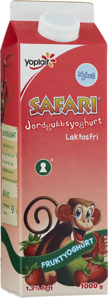 Yoplait Yoghurt Safari Jordgubb Laktosfri Yoplait