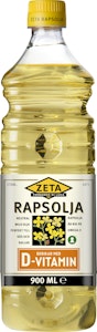 Zeta Rapsolja D-vitaminberikad 0,9L Zeta