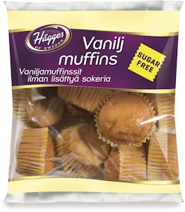 Hägges Vaniljmuffins Sockerfri 200g Hägges