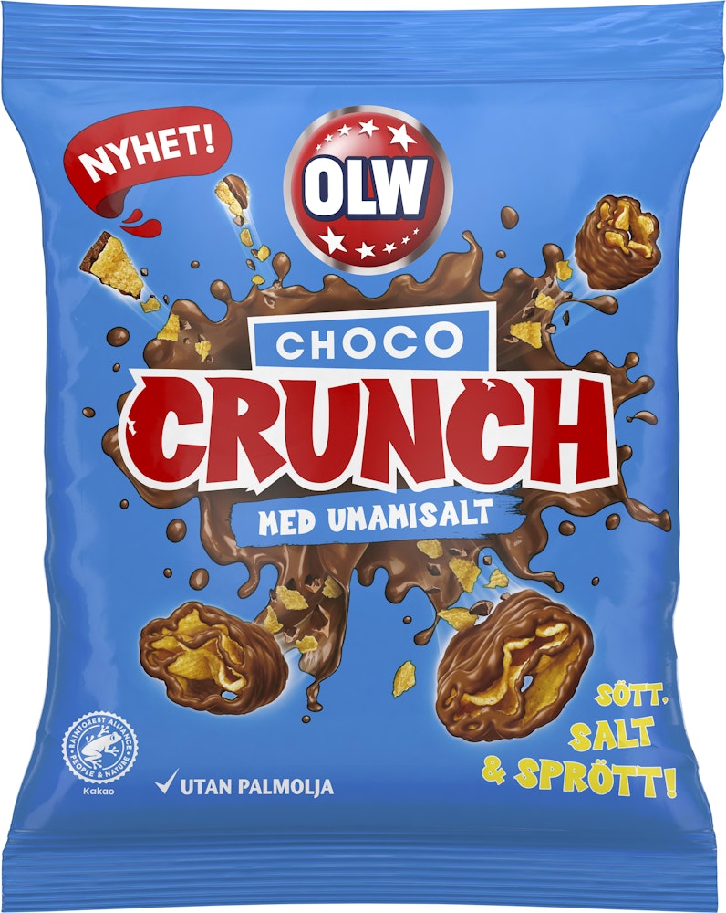 OLW Konfektyr Choco Crunch Choklad 90g OLW