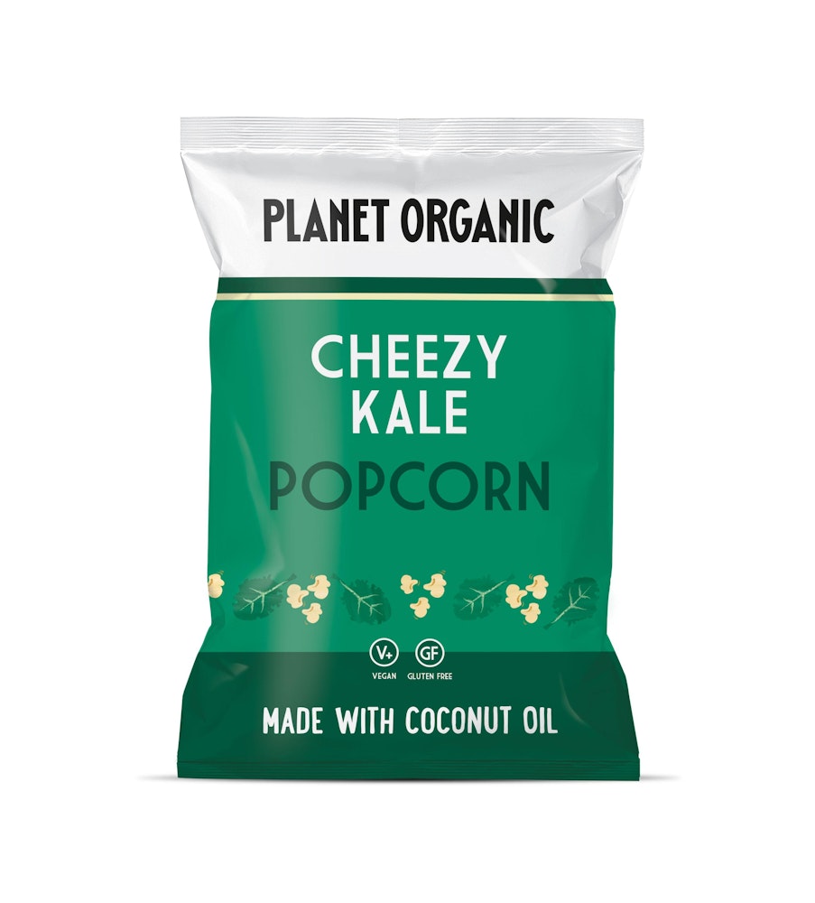 Planet Organic Popcorn Ostig Grönkål EKO Planet Organic