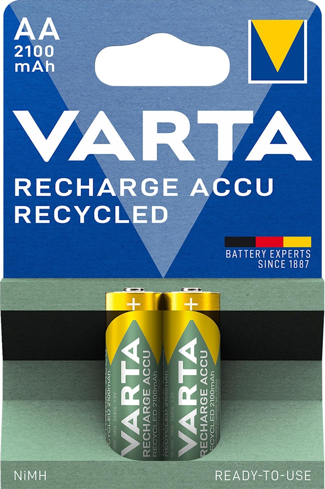 Varta Batteri AA Laddbar 2-p Varta
