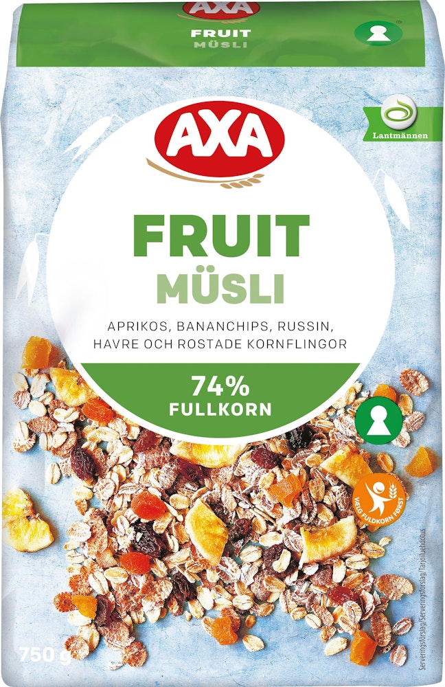 AXA Musli Frukt 750g Axa