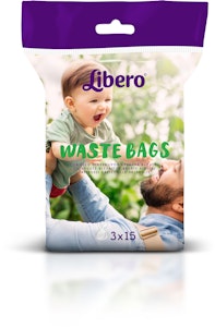 Libero Blöjpåse Waste Bags 45-p Libero