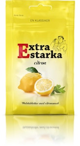 Cloetta Extra Starka Citron 80g Extra Starka
