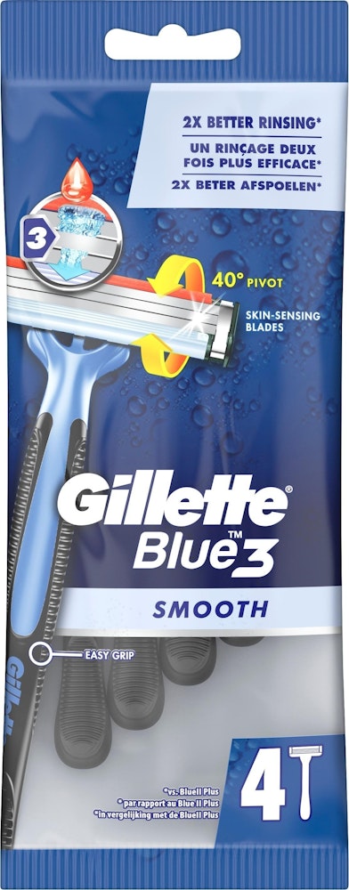 Gillette Engångshyvlar Blue 3 4-p Gillette