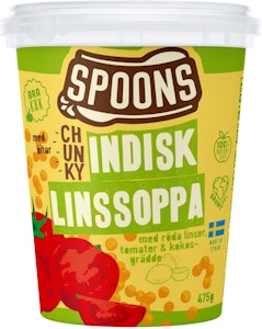 Spoons Indisk Linssoppa 475g Spoons