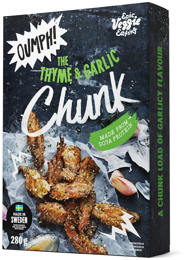 Oumph! The Thyme & Garlic Chunk Fryst 280g Oumph!