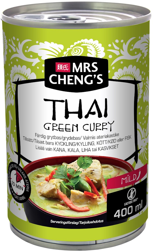 Mrs Chengs Thai Green Curry Mild Mrs Chengs