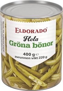 Eldorado Gröna Bönor Hela
