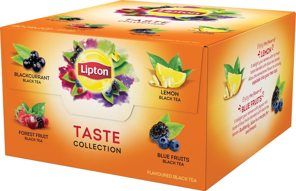 Lipton Svart Te Taste Collection 40-p Lipton