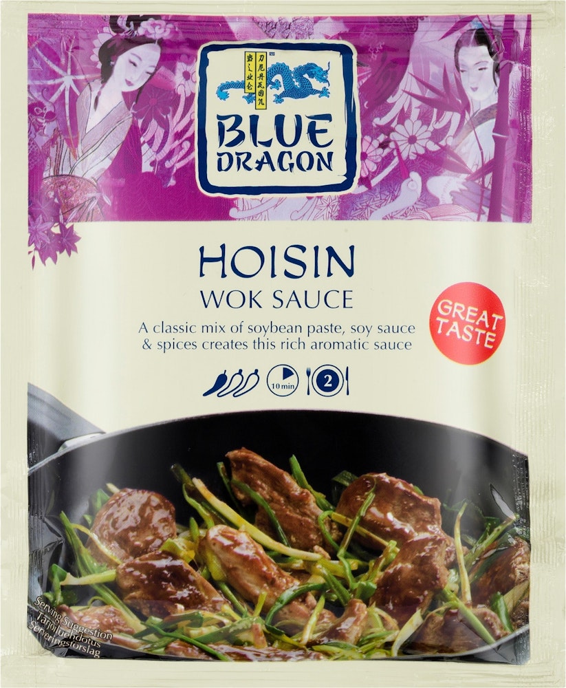 Blue dragon Woksås Hoisin & Garlic 120g Blue Dragon