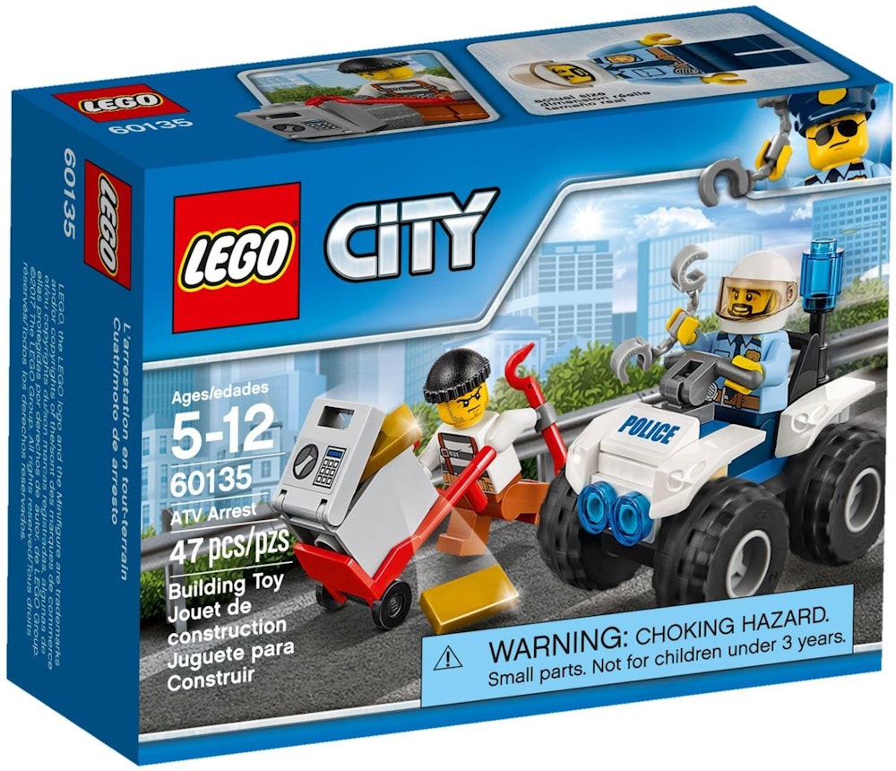Lego Fyrhjulingsjakt 5-12år City Police