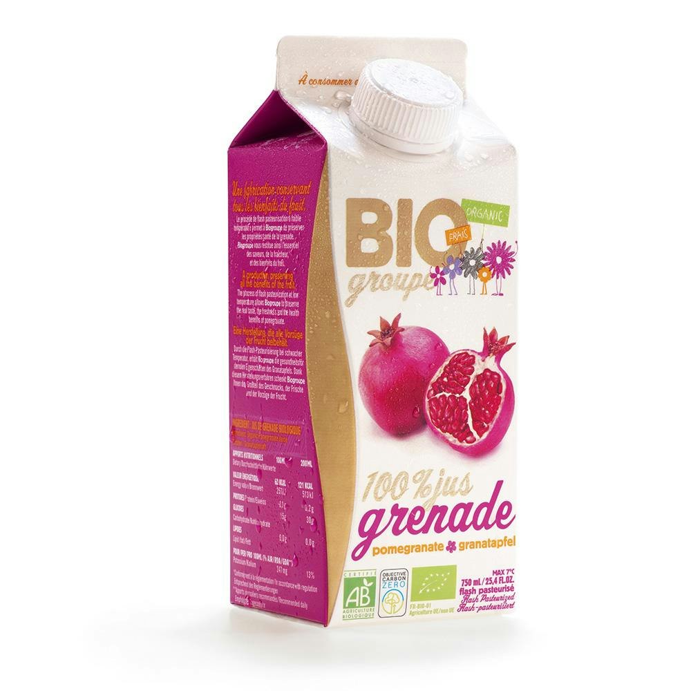 Biogroupe Granatäpple 100% Juice Biogroupe