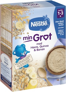 Nestlé Havregröt med Quinoa & Banan 1-3År 450g Nestlé