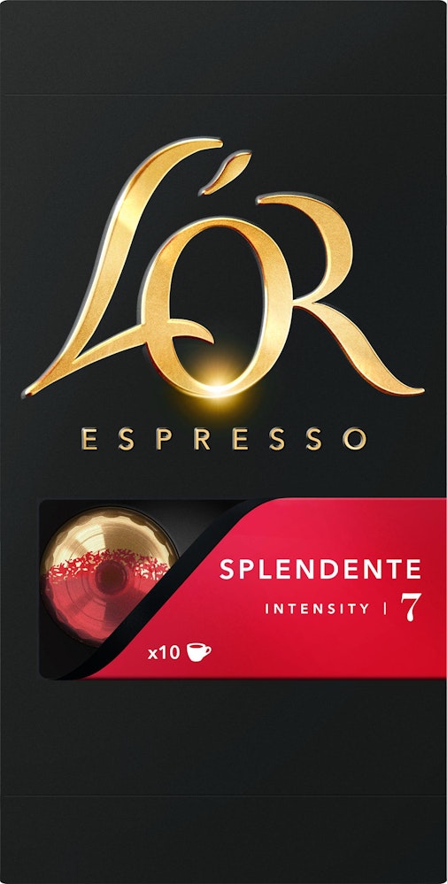 L'Or Kaffekapslar Espresso 7 Splendente 10-p L'Or