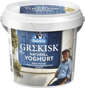 Salakis Grekisk Yoghurt 10% 500g Salakis