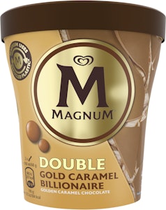 Magnum Double Gold Caramel Billionaire 440ml GB Glace