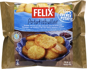 Felix Potatisbullar Frysta 810g Felix