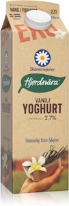 Hjordnära Yoghurt Vanilj EKO/KRAV 2,7% 1000g Hjordnära