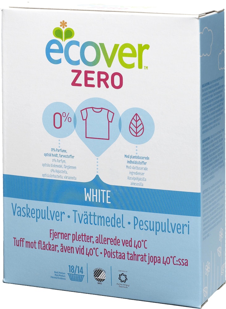 Ecover Tvättmedel Ecover Zero White 750g Ecover