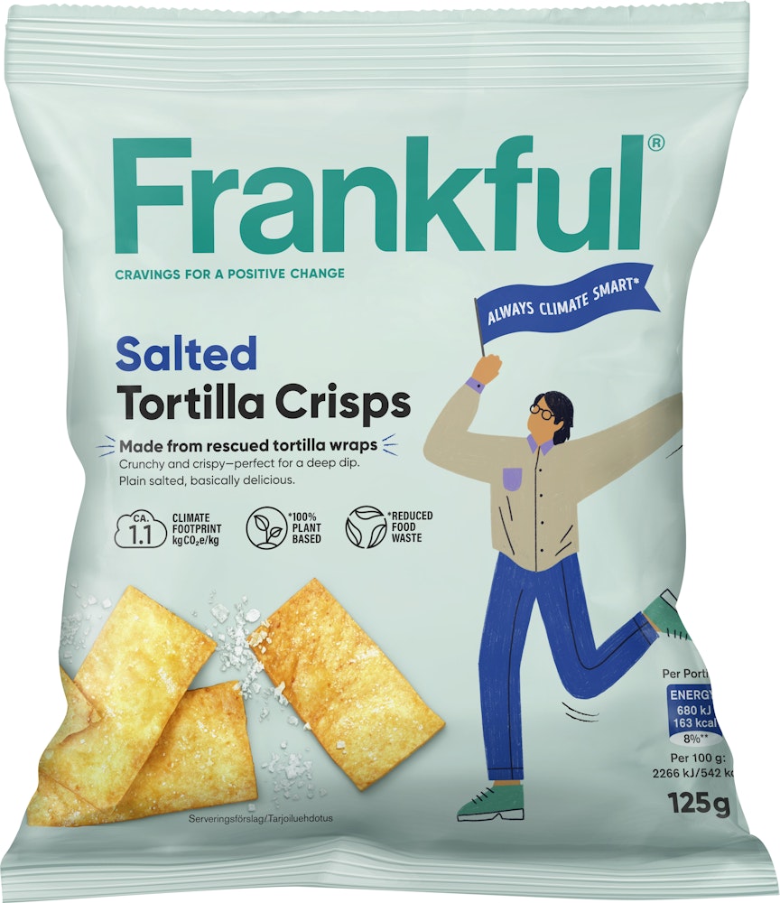 Frankful Tortilla Crisps Saltade Frankful
