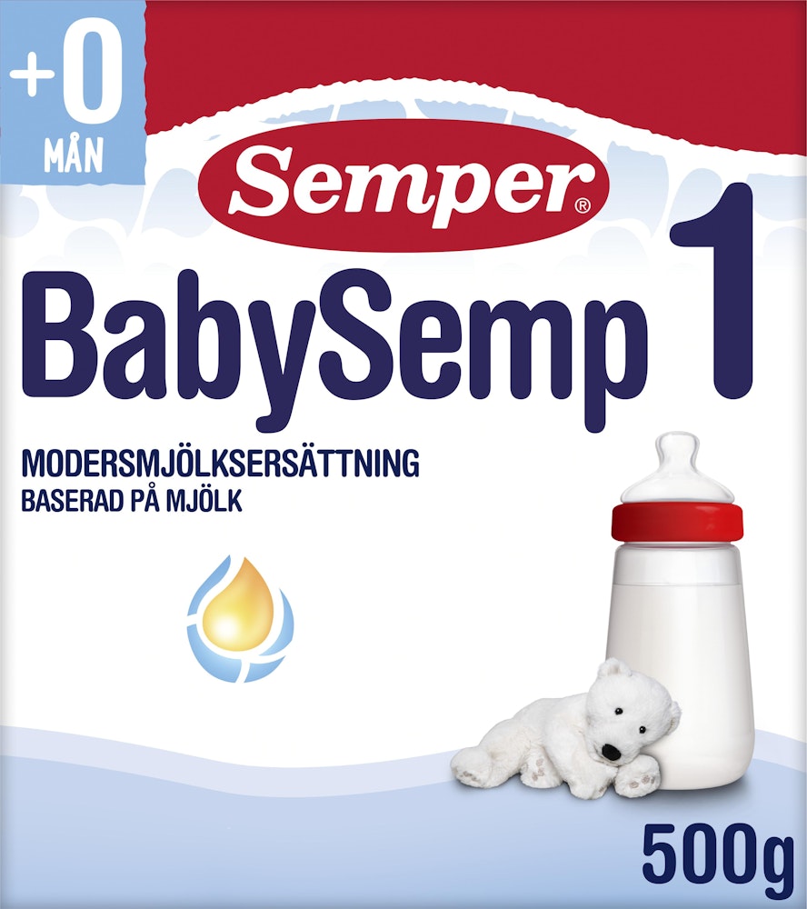 Semper Modersmjölksersättning BabySemp 1 0M Semper