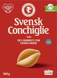 Kungsörnen Pasta Svensk Conchiglie 500g Kungsörnen
