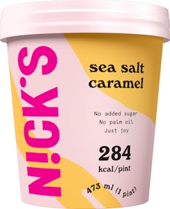 Nick´s Glass Sea Salt & Caramel 473ml Nick's