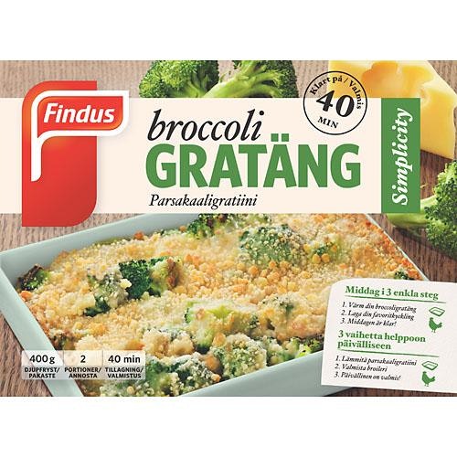 Findus Broccoligratäng Fryst Findus