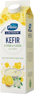Valio Kefir Citron/Fläder Laktosfri 1000g Valio