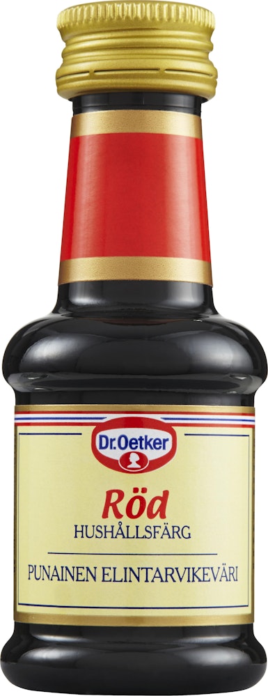 Dr Oetker Röd Hushållsfärg 30ml Dr.Oetker