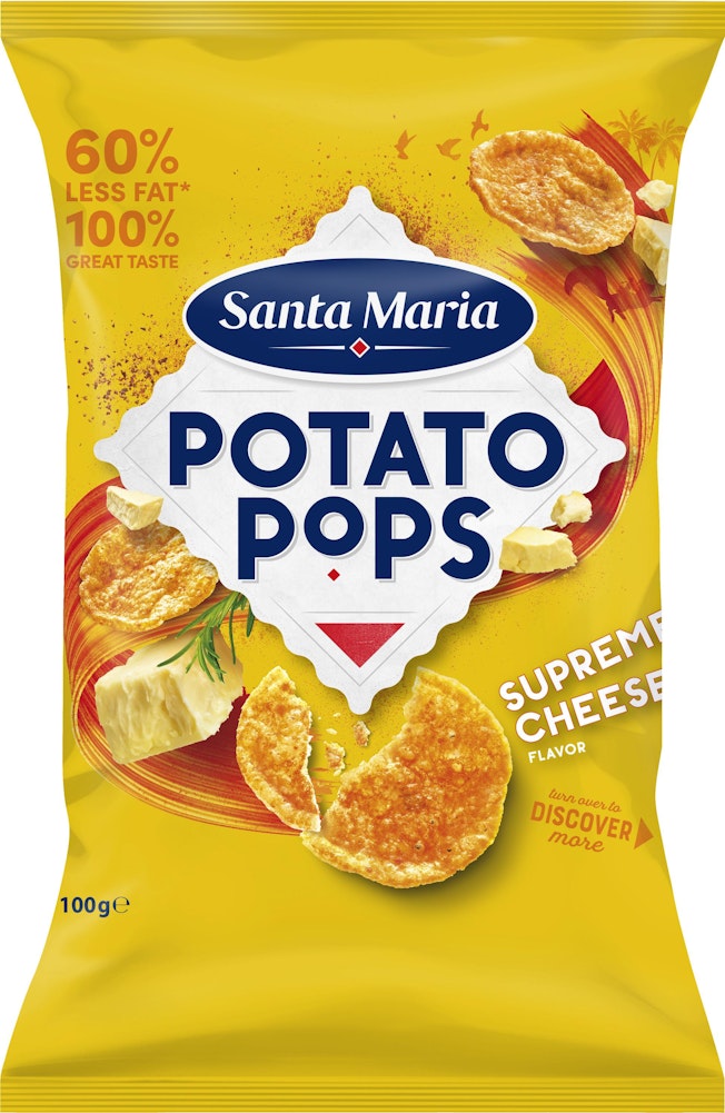 Santa Maria Chips Supreme Cheese 100g Santa Maria