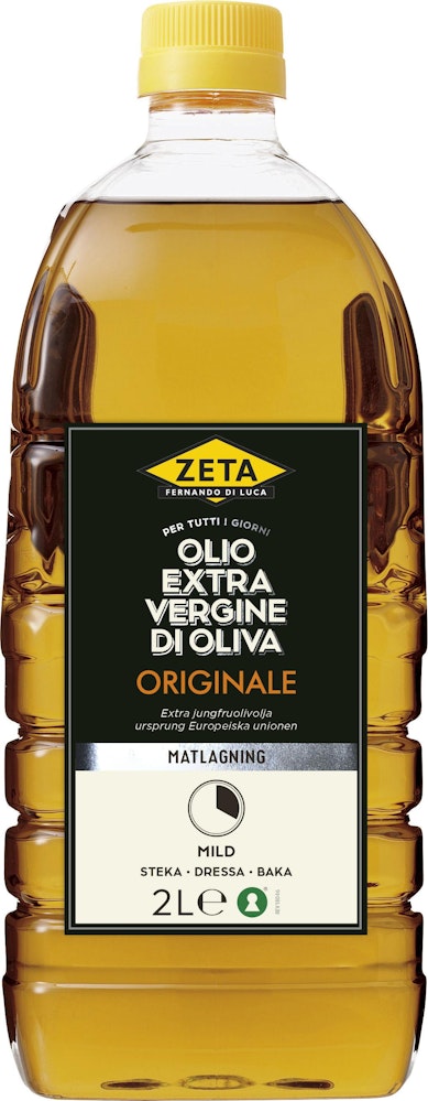 Zeta Olivolja Extra Vergine Originale 2L Zeta