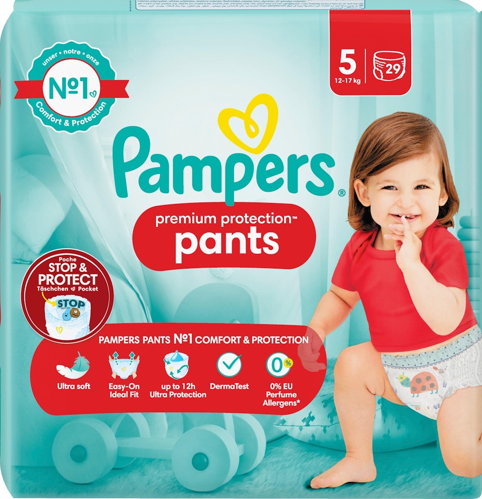 Pampers Blöja Premium Protection Pants S5 12-17kg 29-p Pampers