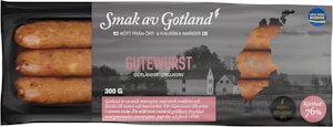 Smak av Gotland Grillkorv Gutewurst 300g Smak av Gotland