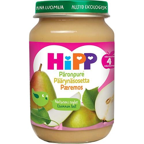 Hipp Barnmat Päronpure 4M Ekologisk Hipp