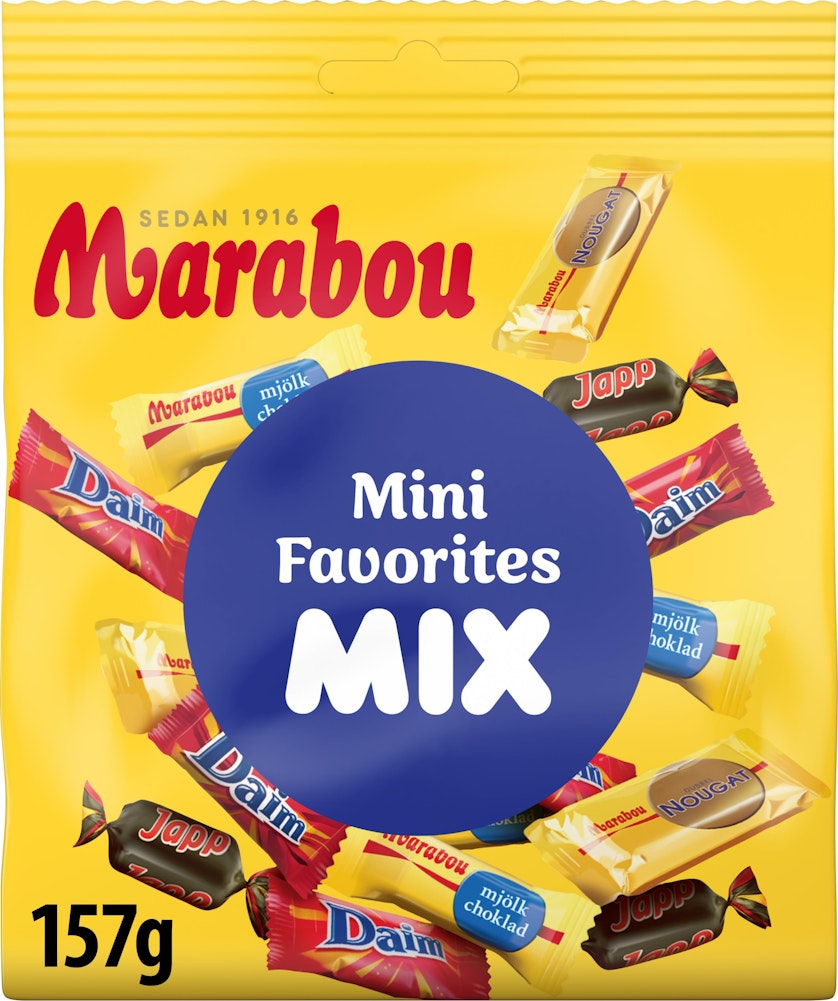 Marabou Mix Mini Favorites 157g Marabou