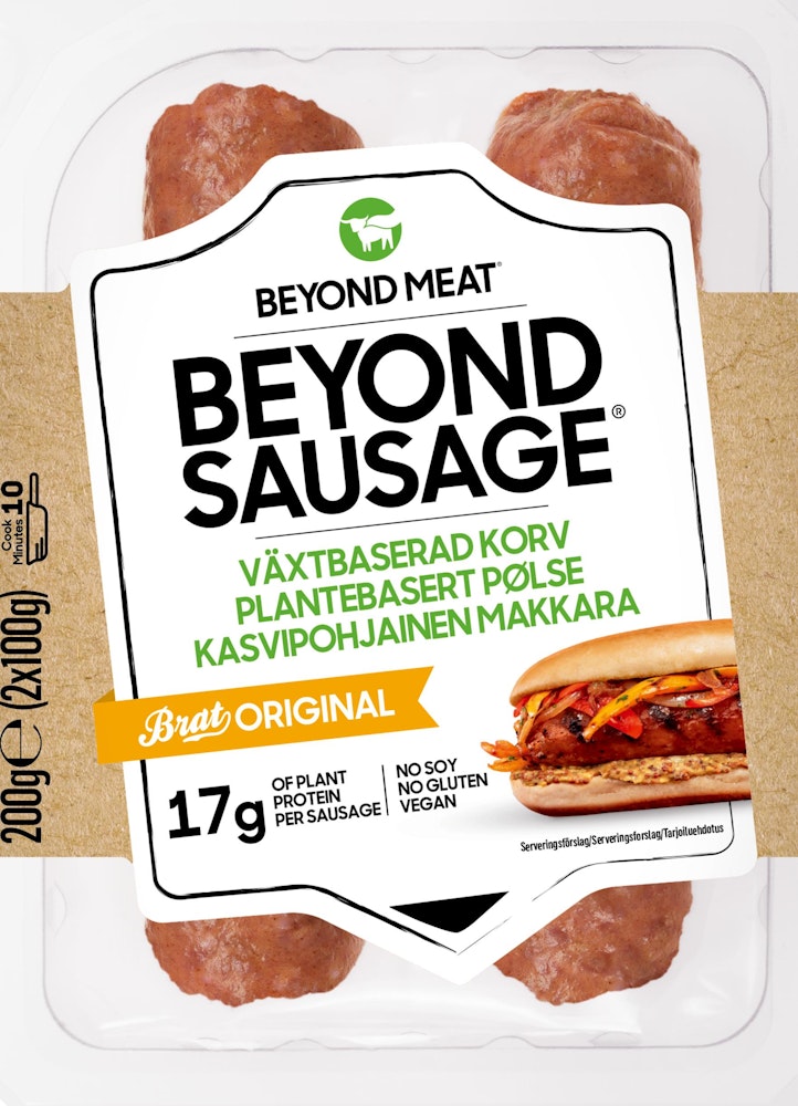 Beyond Meat Beyond Sausage Fryst 200g Beyond Meat