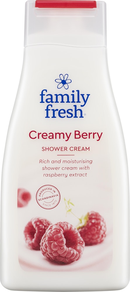 Family Fresh Duschtvål Creamy Berry Family Fresh