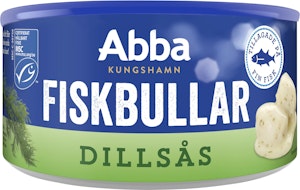Abba Fiskbullar Dillsås 375g Abba
