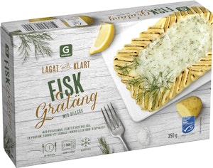 Garant Fiskgratäng Dillsås Fryst MSC 350g Garant