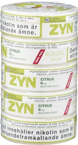 Zyn Snus Citrus Slim Strong 5-p