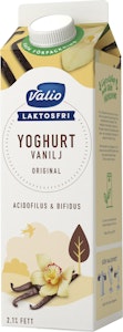 Valio Vaniljyoghurt Laktosfri 2,1% 1000g Valio