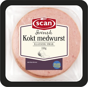 Scan Kokt Medwurst 110g Scan