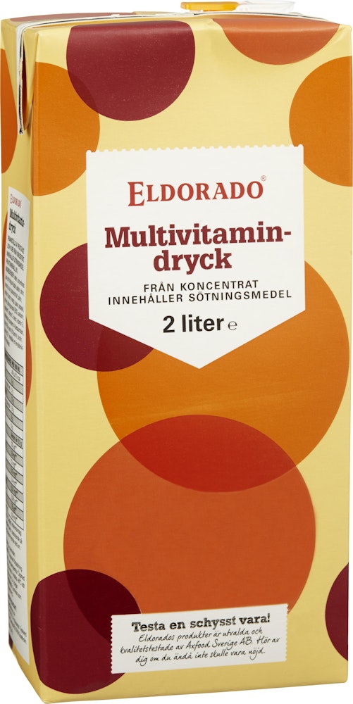 Eldorado Multivitamindryck 2L Eldorado