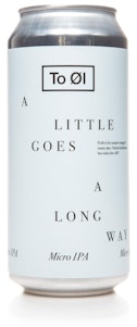 To Öl A Little Goes a Long Way Micro IPA 3,5% 44cl To Öl